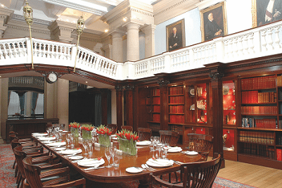 The Members’ Room at Chartered Accountants’ Hall