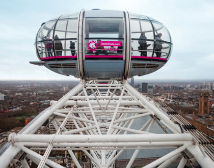 Two "Flights" on the London Eye